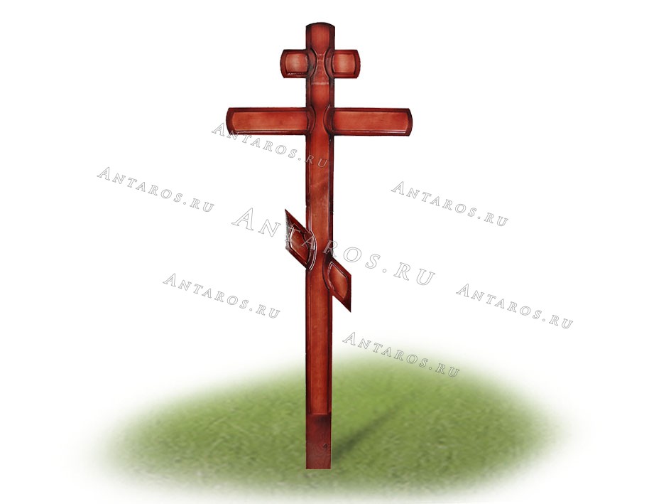 Крест, Сосна Лакированный КДЛ - 04